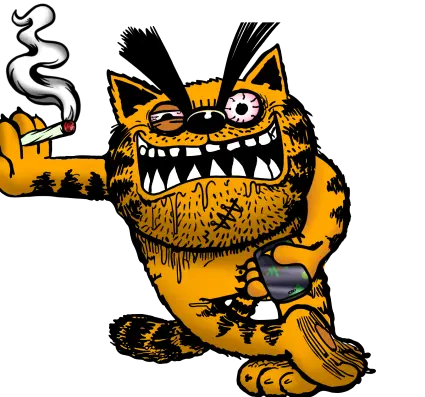 Super Cat Smoking